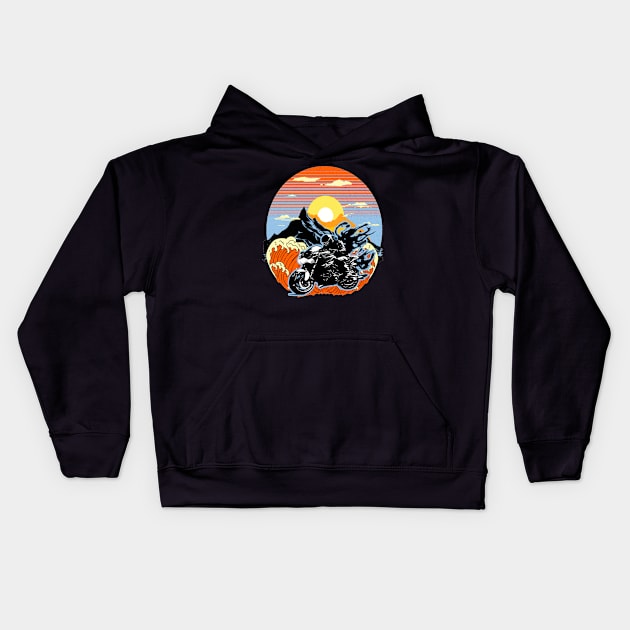 It's Time To Wake Up And Live Kids Hoodie by Customo